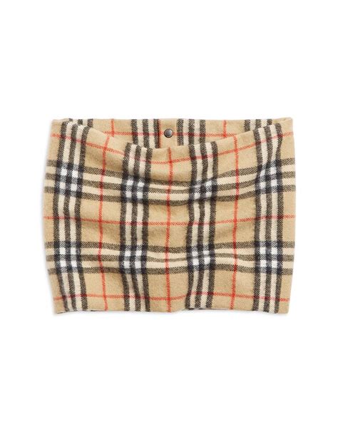 burberry snood|Check Fleece Snood in Anchor .